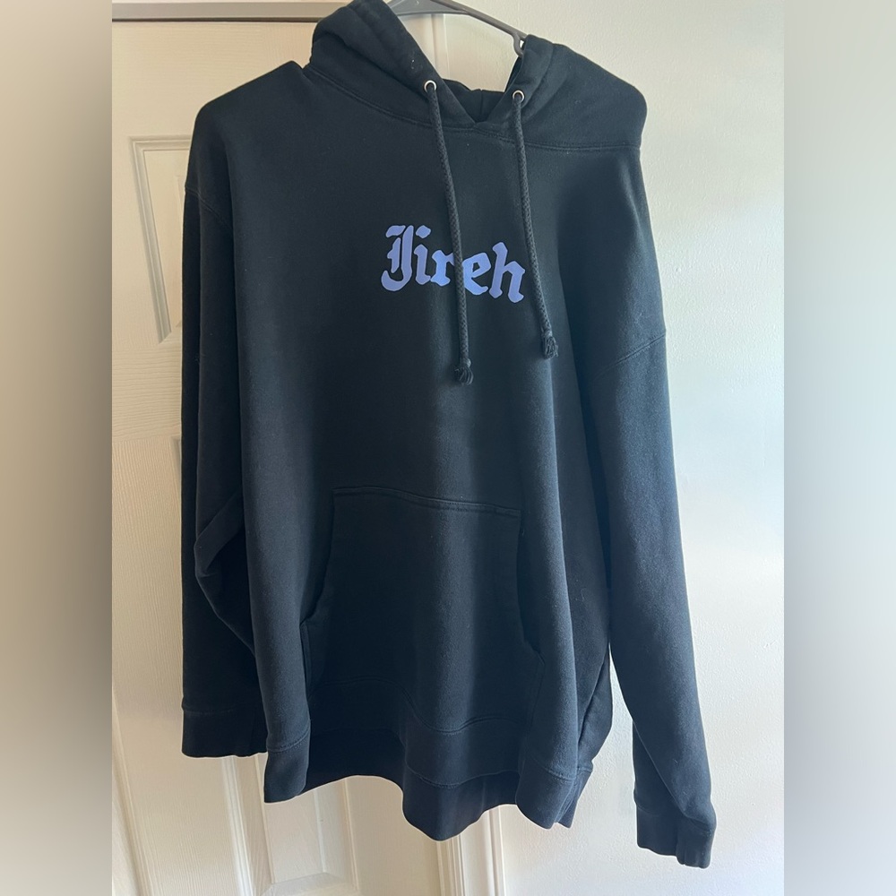 Black Jireh Elevation Worship hoodie size large